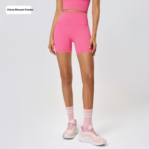 Yoga Shorts Naked Women Feeling No Embarrassment Line Tight Exercise Shorts - Image 9