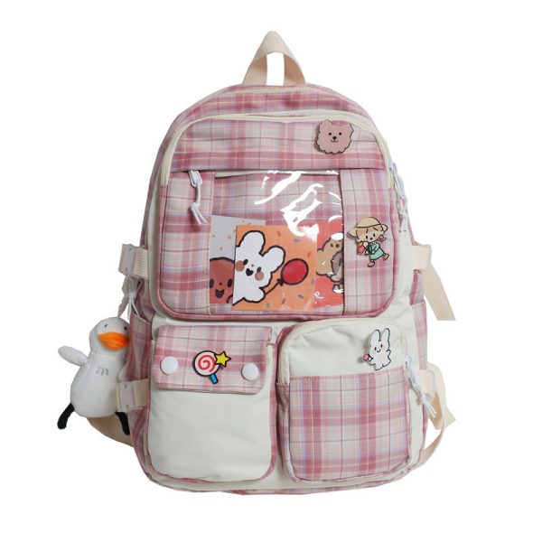 Girl High School Student Junior School Backpack - Image 9