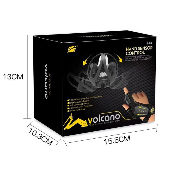 Folding Drone Gesture Control Aerial Photography Four-axis Body Sense Gravity Induction Remote Contro - Image 7