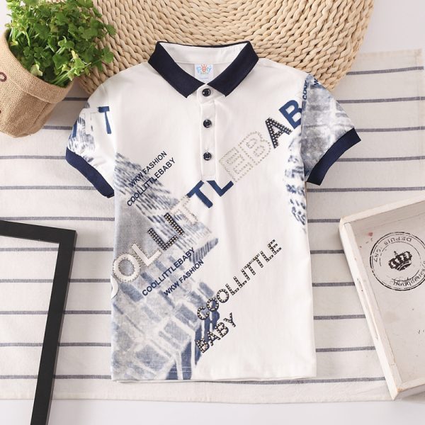 Kids Shirt Boys Tops Children Clothes Wear - Image 3