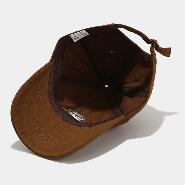 Cute Cartoon Frog Mushroom Embroidered Baseball Cap - Image 4