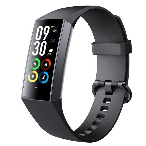 C80 Smart AMOLED Screen Power Heart Rate Blood Oxygen Monitoring Bracelet - Image 2