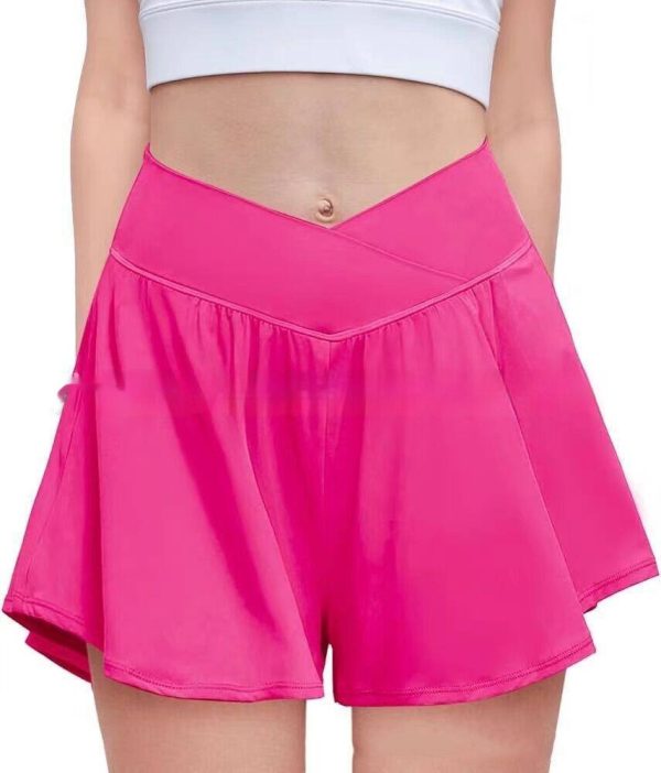 Sports Mid-waist Cross Anti-exposure Pocket - Image 2