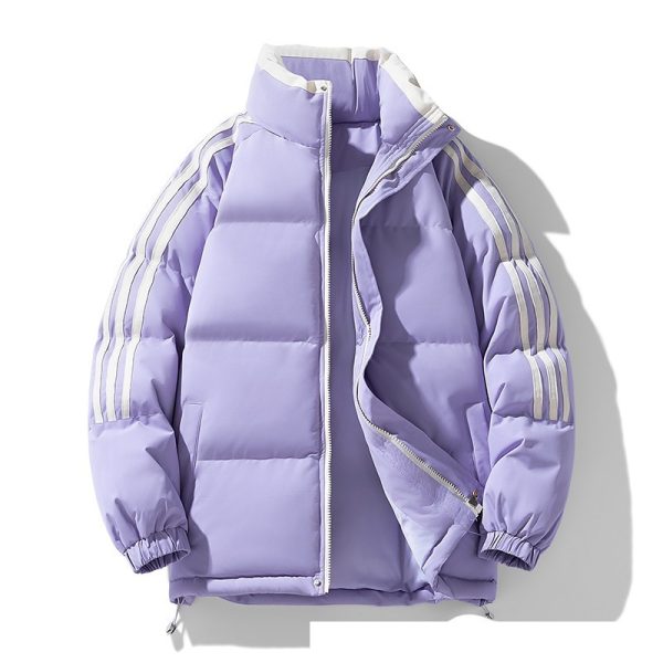 Down Cotton-padded Coat Winter Warm Thickened Puffer Jacket - Image 10