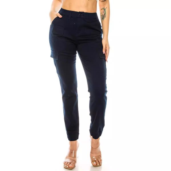 Women's Overalls Multi-pocket Design Elastic - Image 2