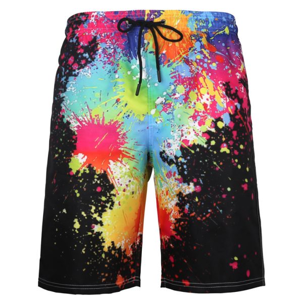 Men's Beach Pants Casual Shorts Octopus Amazon Plus Size Sweatpants - Image 4