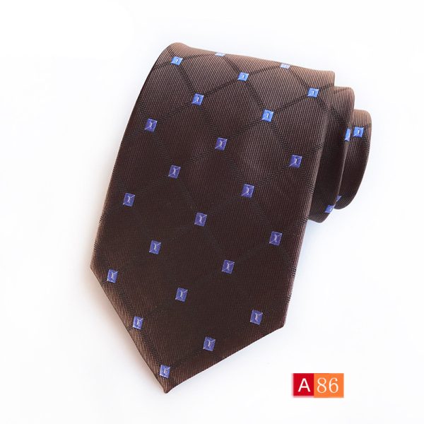 Men's Casual Formal Wear Polyester Jacquard Tie - Image 6