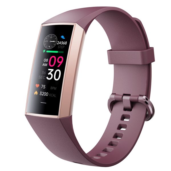 C80 Smart AMOLED Screen Power Heart Rate Blood Oxygen Monitoring Bracelet - Image 5