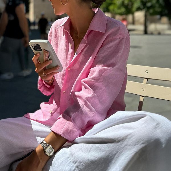 Women's Street Cardigan Long-sleeved Shirt - Image 4