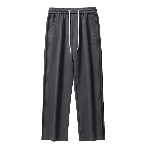 Sports Straight Fleece Padded Pants Men's Winter