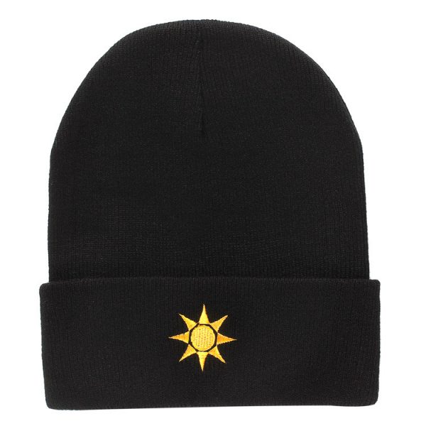 Fashion Fashionmonger Hip Hop Woolen Cap Creative Weather Embroidery Knitted Hat - Image 10