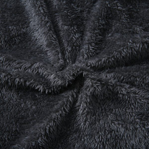 Boys Large Fur Collar Padded Warm Cotton Jacket - Image 2