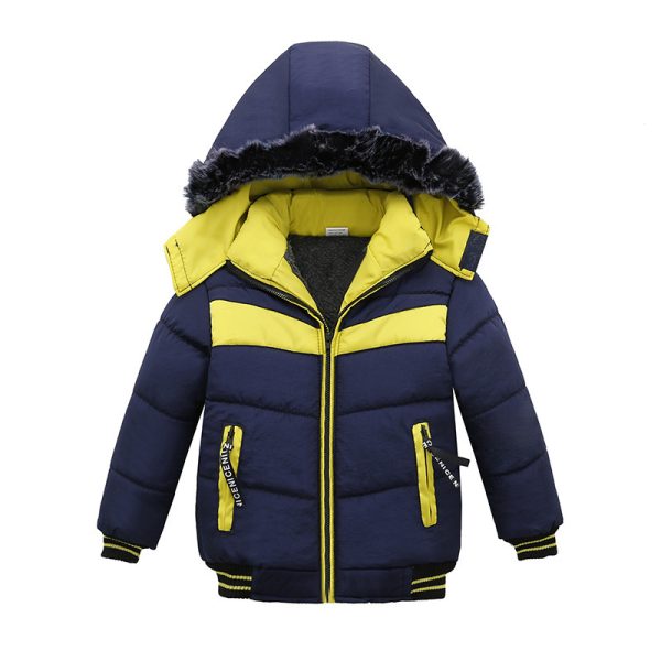 Small And Medium-Sized Boys Cotton-Padded Jackets - Image 8