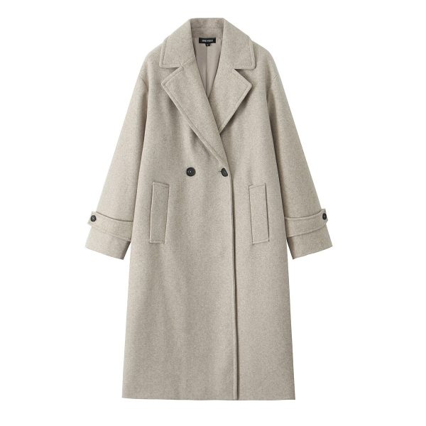 Fashion Simple Loose Soft Long-cut Coat - Image 6