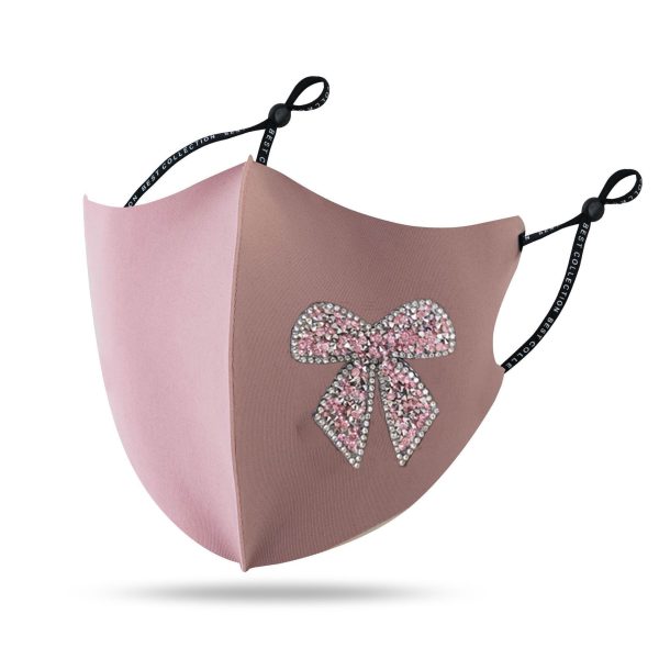 Diamond Mask Shiny Diamond Bow Creative Cloth Mask - Image 10
