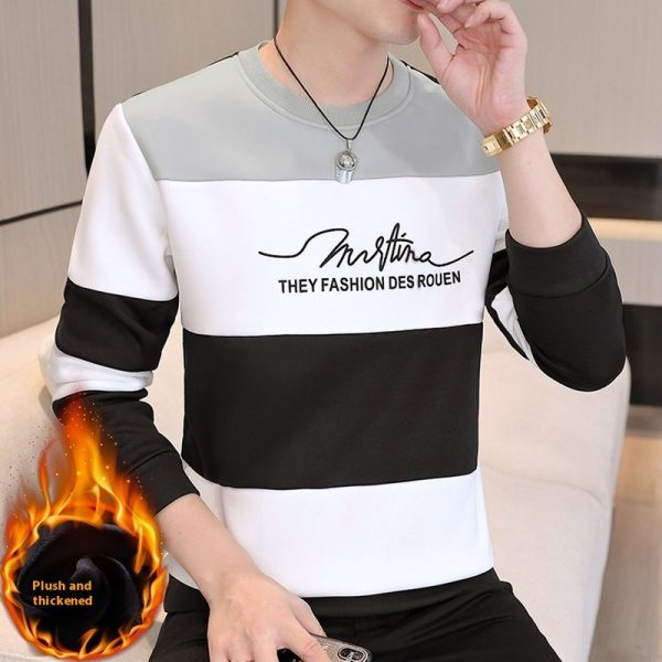 Men's Clothing Fleece-lined Thick Warm Clothes Winter - Image 2