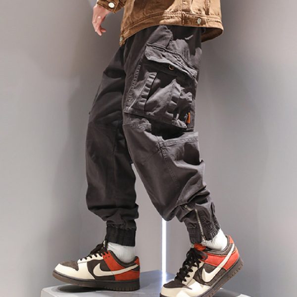 Foot Binding Zipper Design, Niche Casual Pants - Image 5