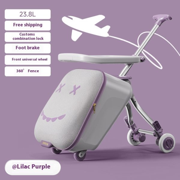 Luggage Children's Riding And Boarding Machine Trolley Case - Image 9