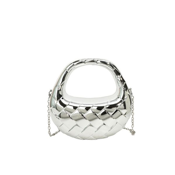Acrylic Dumpling Bag Women's Fashion Rhombus Dinner Bag - Image 7