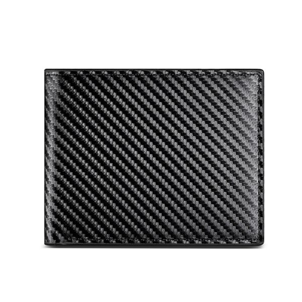 Three-fold Carbon Fiber High-grade Men's Wallet - Image 5