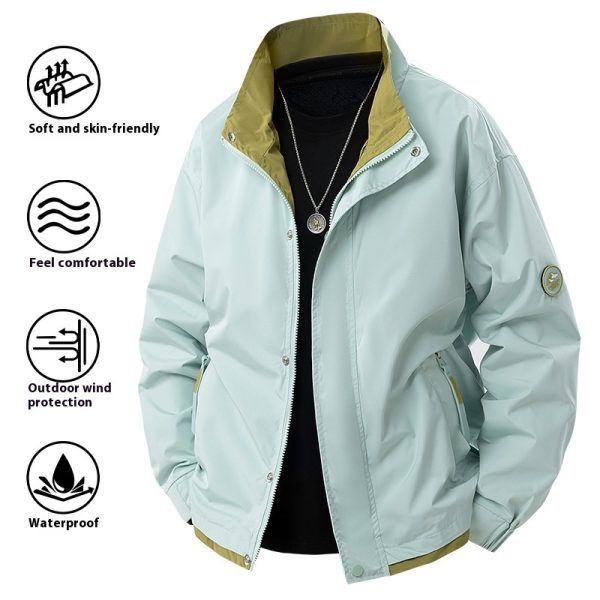 Retro High Street Fashion Brand Pu Shuai Boys Handsome Jacket - Image 3