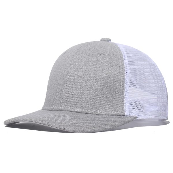 Baseball Slightly Curved Wide Brim Breathable Peaked Cap - Image 4