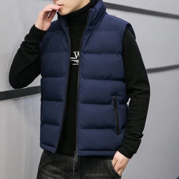 Autumn And Winter Leisure Warm Sleeveless Jacket - Image 9