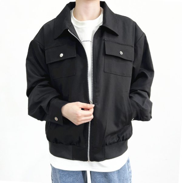 Spring And Autumn Casual Suit Jacket For Men - Image 2