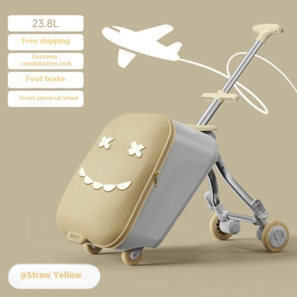 Luggage Children's Riding And Boarding Machine Trolley Case - Image 4