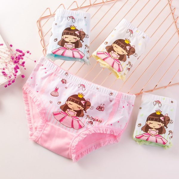 Boys' Cotton Cute Print All-match Panties - Image 3