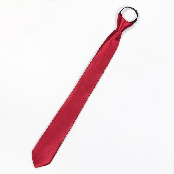Lazy Zip Tie Men's Business Formal Shirt Accessories Narrow - Image 6