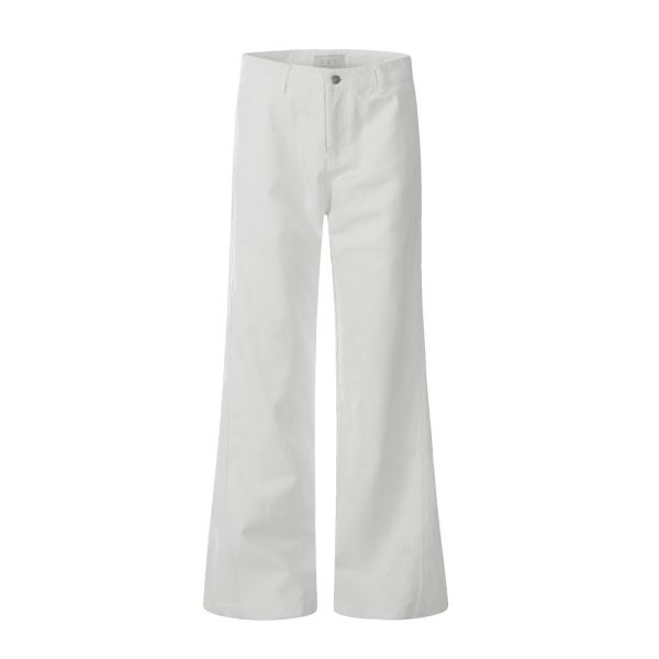 Men's American-style Solid Color Overalls - Image 5