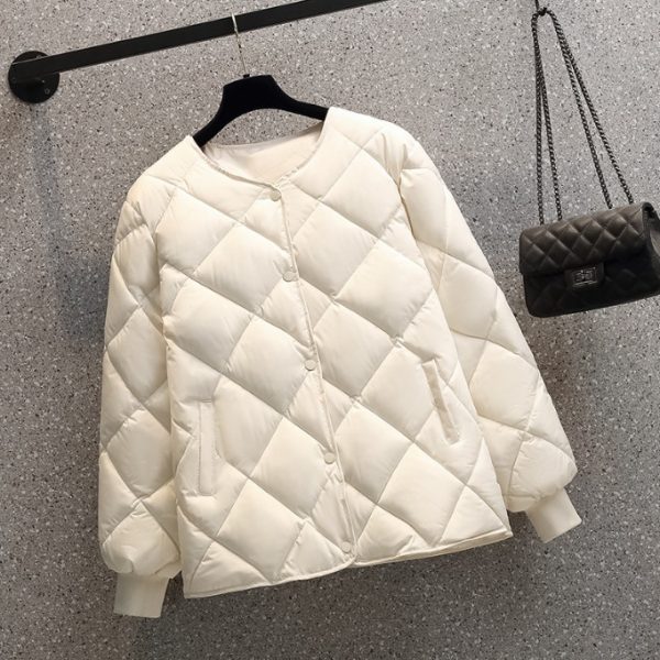 Short Down Jacket Women's Winter Korean Style Lightweight - Image 8