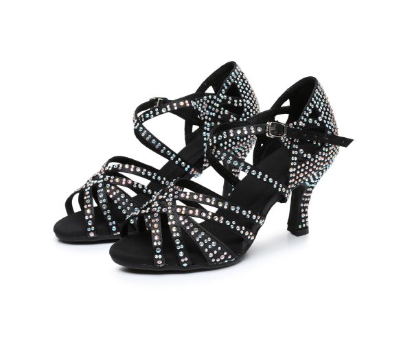 Diamond Latin Dance Shoes Women's Soft Sole Dance Shoes - Image 6