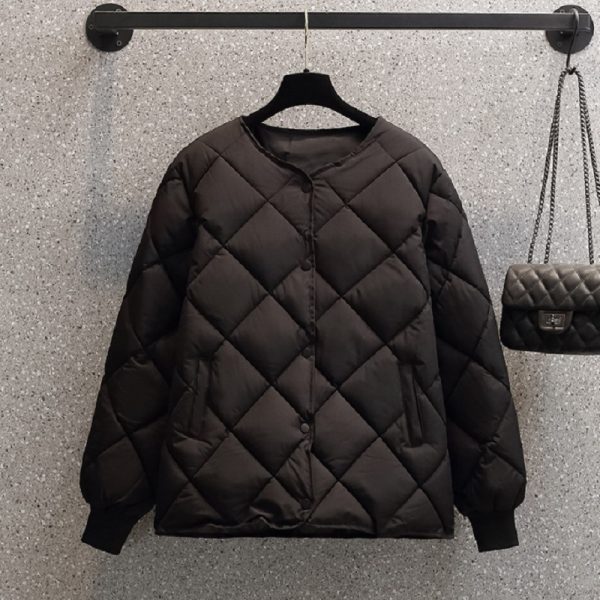 Short Down Jacket Women's Winter Korean Style Lightweight - Image 3
