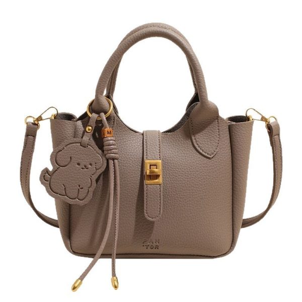 Fashion Portable Messenger Bag Leisure Bucket Bag - Image 5