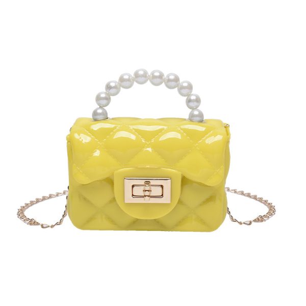 Pearl Hand One-shoulder Crossbody Chain Children's Bags - Image 6