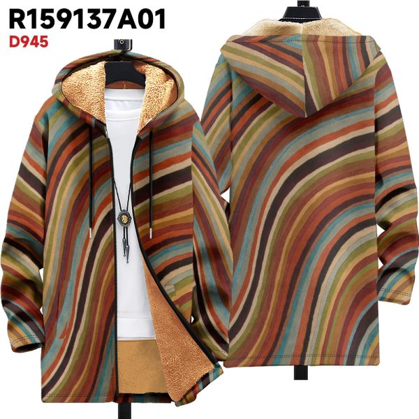 Hooded Cardigan Thick Winter Clothes - Image 7