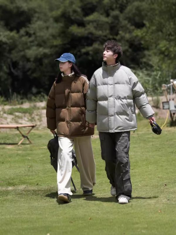 Down Cotton-padded Coat Winter Warm Thickened Puffer Jacket - Image 2