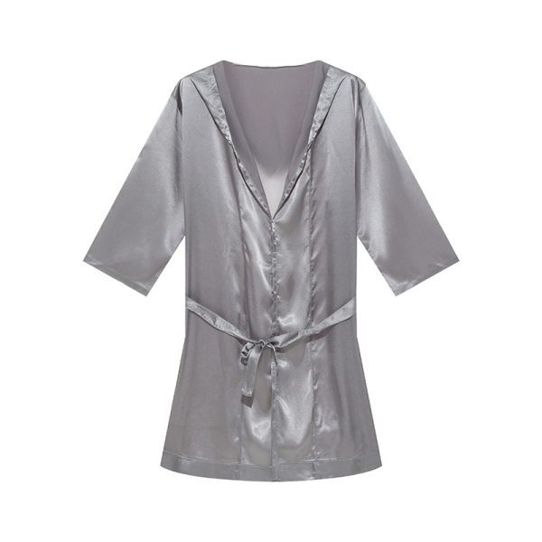 Thin Loose Short Sleeve Pajamas - Image 4