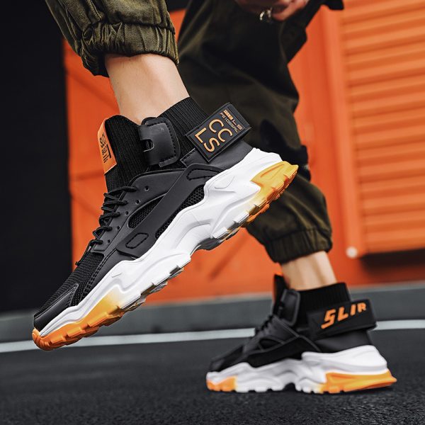 Fashion Casual Shoes Mesh Sneakers Casual Daddy Shoes - Image 2