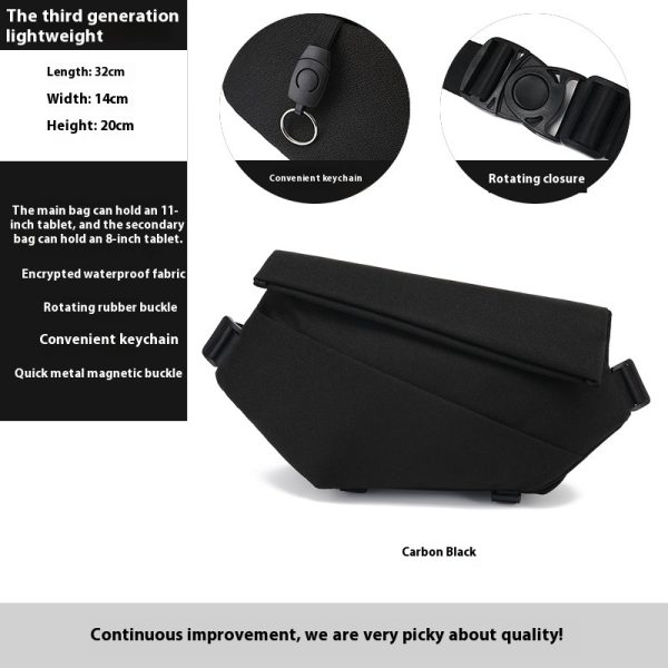 Crossbody Multifunctional Sports Fitness Chest Bag - Image 6