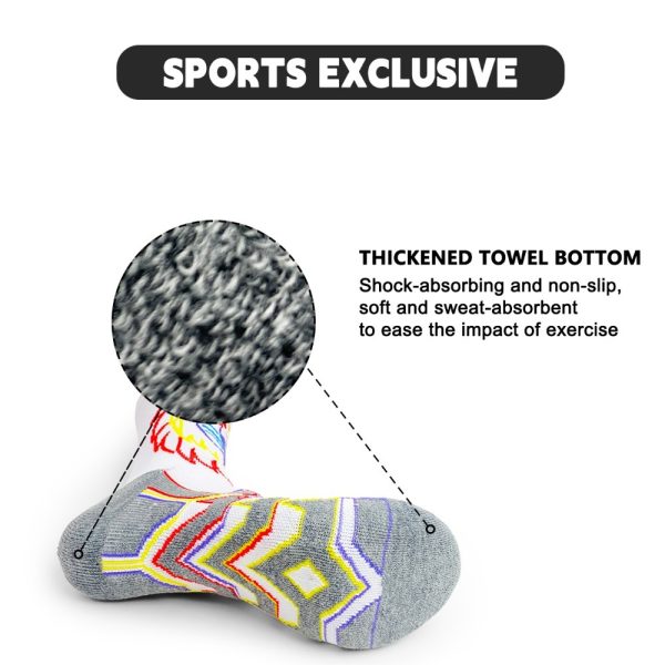 5 Pairs Of Men's Sports Compression Socks - Image 5