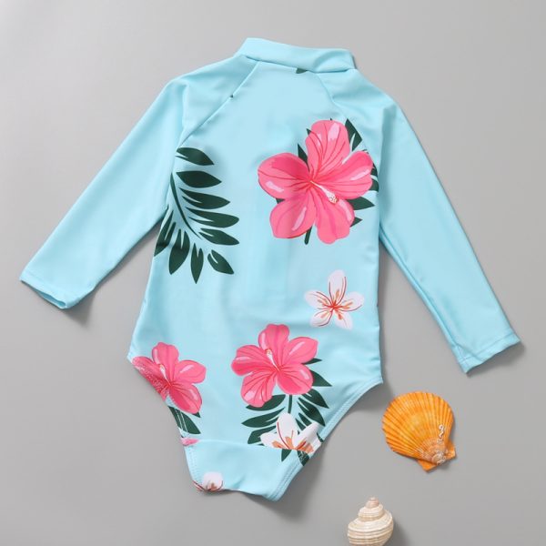 Children's Swimsuit One-Piece Sunscreen Swimsuit Swimsuit Set - Image 2