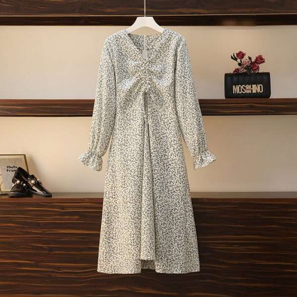 Fairy Girl Mori Style Floral Girlfriends Plus Size Dress Women - Image 6