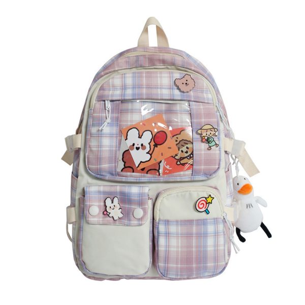 Girl High School Student Junior School Backpack - Image 6
