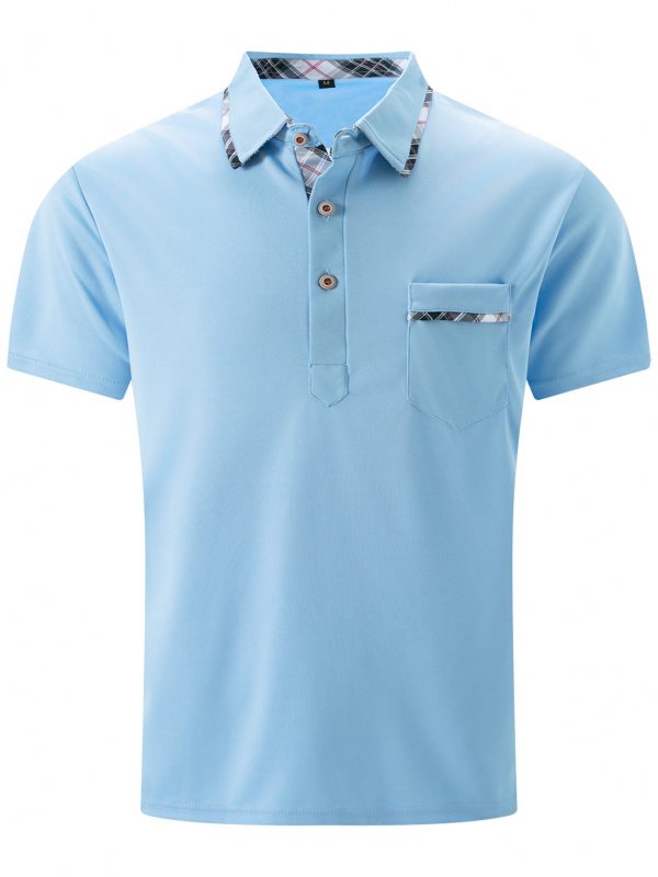 European And American Lapel T-shirt Polo Shirt - Image 7