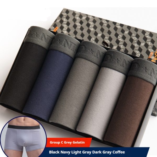 Men's Cotton Printed Breathable Boxers - Image 5