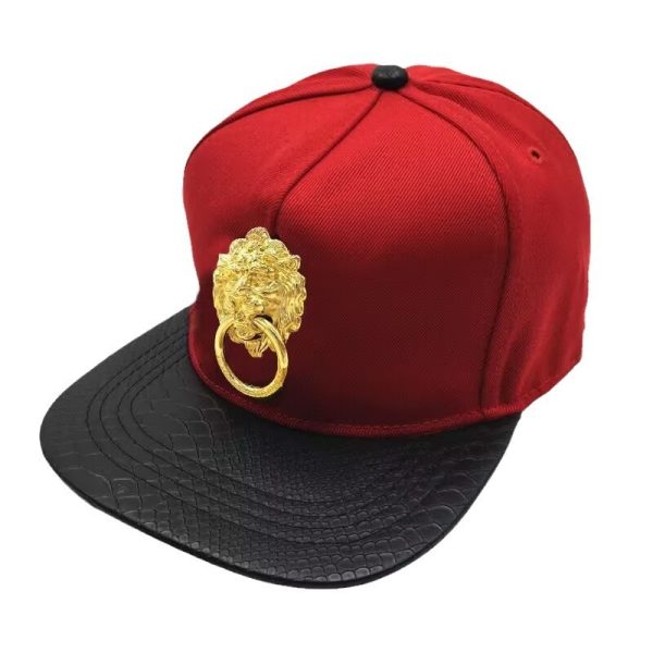 Men's PU Leather Hip-hop Baseball Cap - Image 5