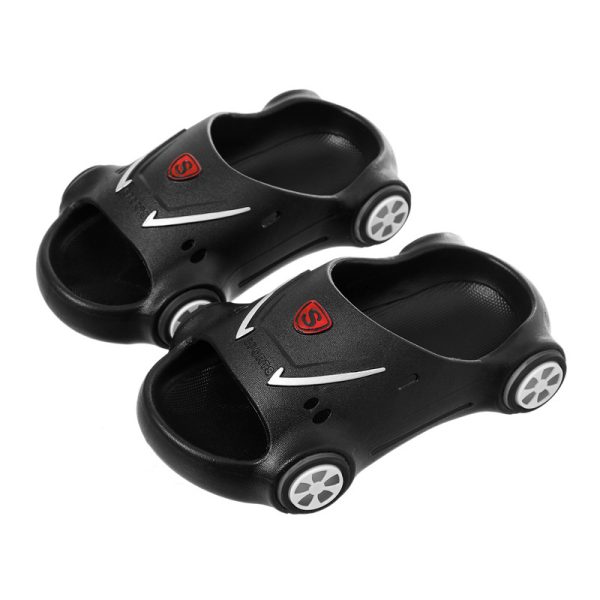 Kids Glowing Slippers Cartoon Car Sandals Children Sandals Anti Slip Boys Girls Luminous Slippers Summer Beach Shoes - Image 8